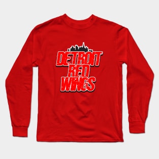 Detrpit red wings Long Sleeve T-Shirt